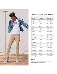 Levi's Kids Mens 511 destrucción jeans (Toddler)