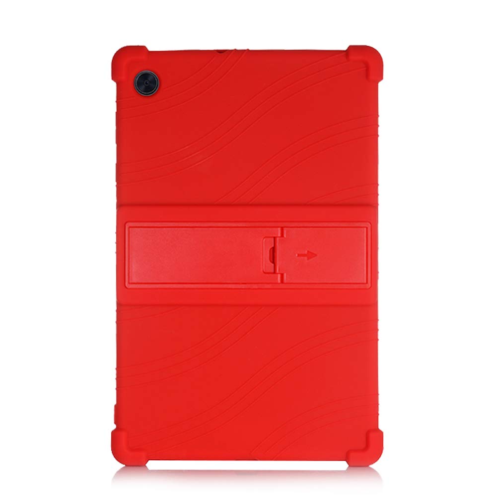 ORANXIN Case for Lenovo M10 Plus - Stand Soft Silicone Pouch Shockproof Rubber Shell Protective Cover for Lenovo M10 Plus TB-X606F 10.3 Inch Tablet