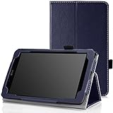 MoKo LG G Pad 7.0 Case - Slim Folding Stand Cover Case with Auto Wake / Sleep for LG G Pad V400 / V410 (LTE) / VK410 / UK410 / LK430 (G Pad F7.0) 7-Inch Android Tablet, INDIGO