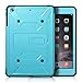 ULAK iPad Mini Case [KNOX ARMOR] Full-Body Rugged Hybrid Protective Case Kickstand for Apple iPad Mini 1/2/3 with Built-in Screen Protector (Blue)
