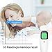 【New Version】Baby Thermometer Forehead and Ear, Dynasco Quick Reading Digital Infrared Temporal Thermometer [35 Readings Memory, Mute Optional] 3 LCD Backlights,Fever Thermometer for Infant Baby Adult