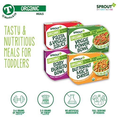 Sprout Organic Baby Food, Toddler Meals, Mediterranean Veggie Power