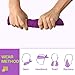 PELLIOT Cooling Towel for Instant Cool Relief Soft Breathable Ice Towel for Gym Yoga and Outdoor Activites (Double-layer Purple)