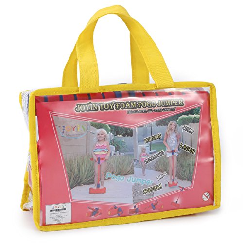 JOYIN Toy Foam Pogo Jumper for Kids, Fun Pogo Stick for Kids Ages 312