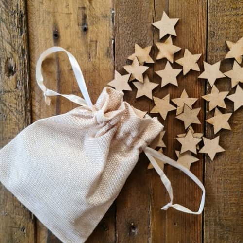 Hewson Funeral Star Favours - Completely Original and Touching Alternative Funeral Favours - Funeral Memory Book (Extra 25 stars)