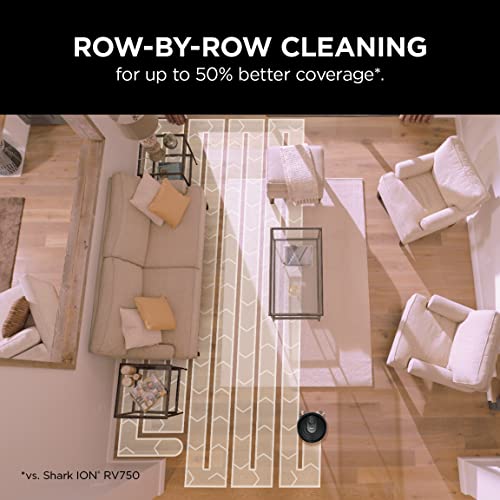 Shark AI Robot Vacuum & Mop with Self-Cleaning Brushroll for Floors, Carpet Black/Silver (RV2001WD) With LiDAR Navigation - View 12