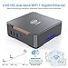 Mini PC, Intel Celeron J3455 Processor(up to 2.3GHz) Windows 10(64-bit) Mini Desktop Computer with HDMI/VGA Port,8GB DDR3/120GB eMMC,Gigabit Ethernet,Dual Band Wi-Fi,Bluetooth 4.2,4K HDthumb 2