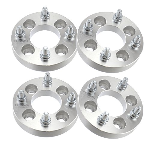 (4) 25mm 1" 4x100 to 4x100 Wheel Spacers Fits Honda Civic Fits Acura Integra Fits Mazda Protégé Miata Fits Toyota MR