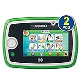 BIRUGEAR 2-Pack Premium HD Crystal Clear LCD Screen Protector for LeapFrog LeapPad3 Kids Learning Tablet 5-inch Best Educational Tablet and Kids Toys