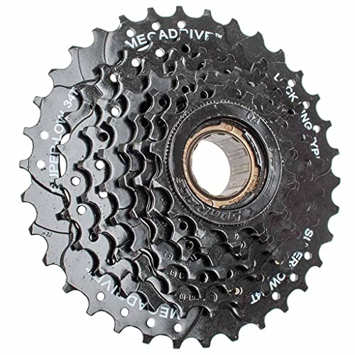 SunRace MFM300-7 Speed 14-34T Black Freewheel Cassette Sprocket