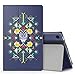 MoKo Case for All-New Amazon Fire HD 8 Tablet (7th Generation, 2017 Release Only) - Slim Folding Stand Cover for Fire HD 8, Wolf Totem (with Auto Wake / Sleep)