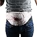 Dad Bag Waist Zipper Packs Dadbod Mens Unisex Yiushing Fake Belly Traveling Fanny Bags with Adjustable Belt (2)