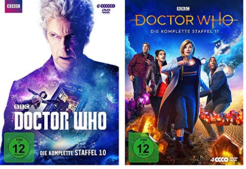 Doctor Who Die Komplette Staffel 10 11 Im Set Deutsche Originalware 10 Dvds Amazon De Peter Capaldi Pearl Mackie Matt Lucas Und Andere Diverse Dvd Blu Ray