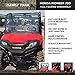 Honda Pioneer 700 / 700-4 Windshield by Clearly Tough - Full Folding Lexan MR10 premium polycarbonate -SCRATCH RESISTANT- Made in America!