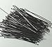 144 Head Pins .029dia X 2 Inch Black Oxide Plating Over Brass Standard 21 Gauge Wire Beadsmith Headpins
