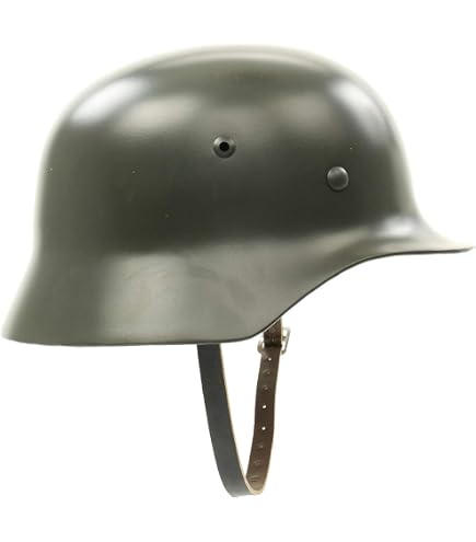 Amazon.com: German WWI M18 Steel Helmet with Leather Liner
