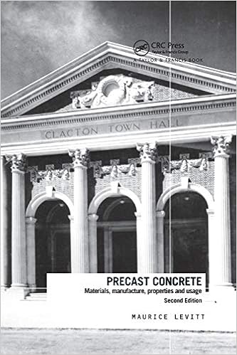 Precast Concrete Materials Manufacture Properties And Usage Second Edition Levitt Maurice 9780367864033 Amazon Com Books