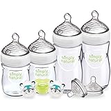 NUK Simply Natural Baby Bottle Newborn Gift Set