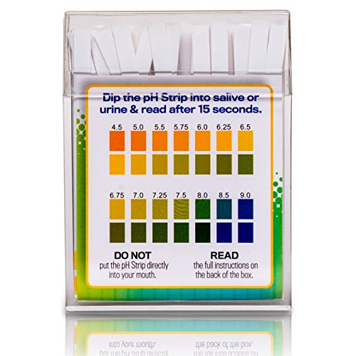 pH Test Strips for Testing Alkaline and Acid Levels in the Body