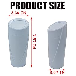 Osilly Car Trash Can with Lid, Mini Portable