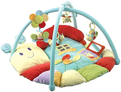 Little Bird Told Me Softly Snail Multi Activity Play Gym Baby Toy, One Size