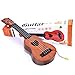 YEZI Kids Toy Classical Ukulele Guitar Musical Instrument, Brown