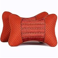 Zhjmgmxg Neck Pillow Comfortable Driving Car Seat Neck Pillow Headrest Cushion for Neck Pain Relief Cervical Support with Washable Cover Memory Foam and Ergonomic Design Train Car Bus Office Napping