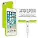 GOOSPERY Pearl Jelly for Apple iPhone 7 Case (2016) Slim Thin Rubber Case (Lime) IP7-JEL-LIM