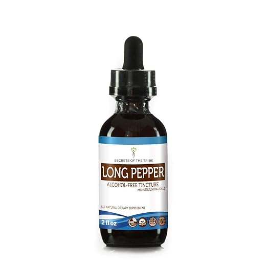 Long Pepper AlcoholFree Liquid Extract, Organic Long