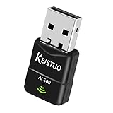 KEISTUO AC600 WiFi Adapter for Desktop PC Laptop