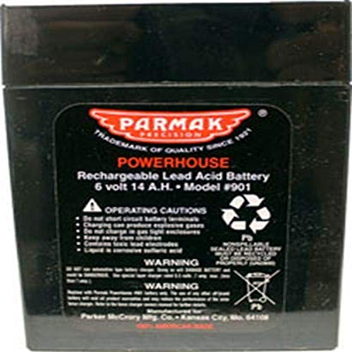 Parmak 901 6 Volt Gelzelle für solarbetriebene Elektrozäune