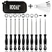 HOOAI Carburetor Adjustment Tool Kit for Common 2 Cycle Carburator Engine - Carburetor Adjustment Tool Set Carburetor Tune up Adjusting Tool (10pcs + Cleaning Tool)