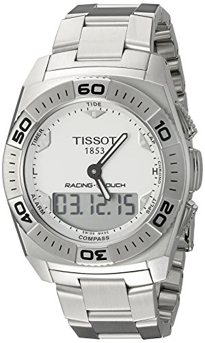 Tissot Men s T0025201103100 Racing-T-Touch Multifunction Analog Digital Chronograph Watch