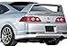 HK5 2002-2006 Acura RSX ABS Plastic Black Rear Roof Spoiler Window Visor Wing