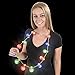 Rhode Island Novelty Christmas Holiday Light-Up Snowflake Ornament Necklace Party Favor