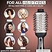 Magnifeko one step hair dryer brush and styler volumizer Hot Air Hairdryer Brush In One - Round Blow Dry Brush - One Step Electric Hair Drying