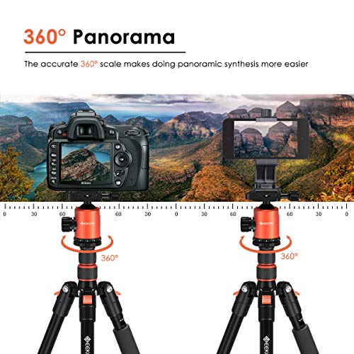 5 GEEKOTO+Monopod+Compact+Aluminum+Traveller