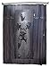Robe Factory Star Wars Han Solo in Carbonite Fabric Shower Curtain | Soft Polyester Gray Bathroom Curtain Accessory for Home Decor | Includes 12 Hooks | 71 x 71 Inches