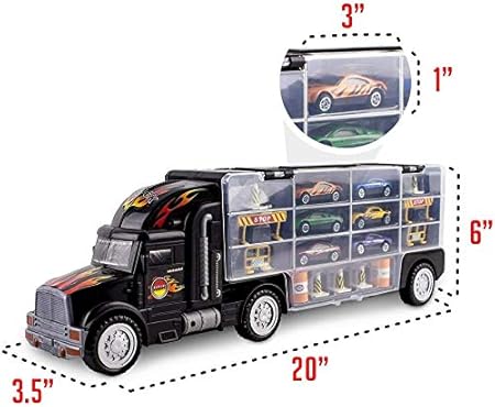 wolvol transport car carrier truck toy