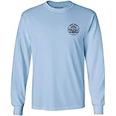Koloa Surf Mens Vintage Sunbeam Logo Long Sleeve Cotton Tee in Reg, Big and Tall