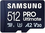 Samsung PRO Ultimate 512GB microSD Card UHS-I U3 200MB/s Read 130MB/s Write SD view 1