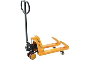 APOLLOLIFT Mini Pallet Jack Truck, Foldable Pallet Truck 2200 lbs Capacity 31.5" L x 15" W Narrow Forks, Manual Pallet Jack with Foldable Forks and Handle, Easy Storage