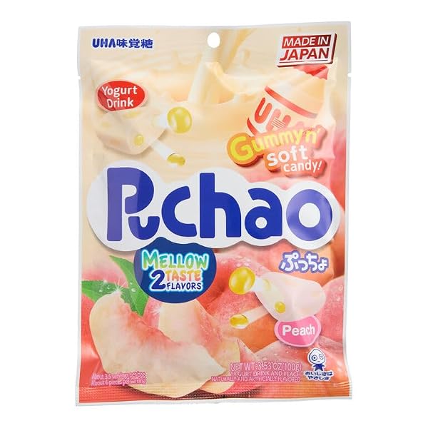 PUCHAO YOGURT DRINK & PEACH MIX