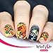 Whats Up Nails - A011 Leaves Are Fall-ing Stamping Plate for Autumn Nail Art Design