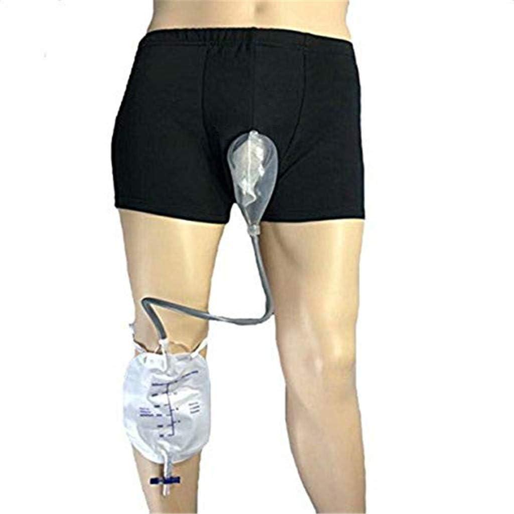 WGE 500ml Man Underpants Raccoglitore di urina indossabile con Raccolta