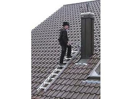 Dachleiter Alu natur 7 Sprossen 2,0 mtr.