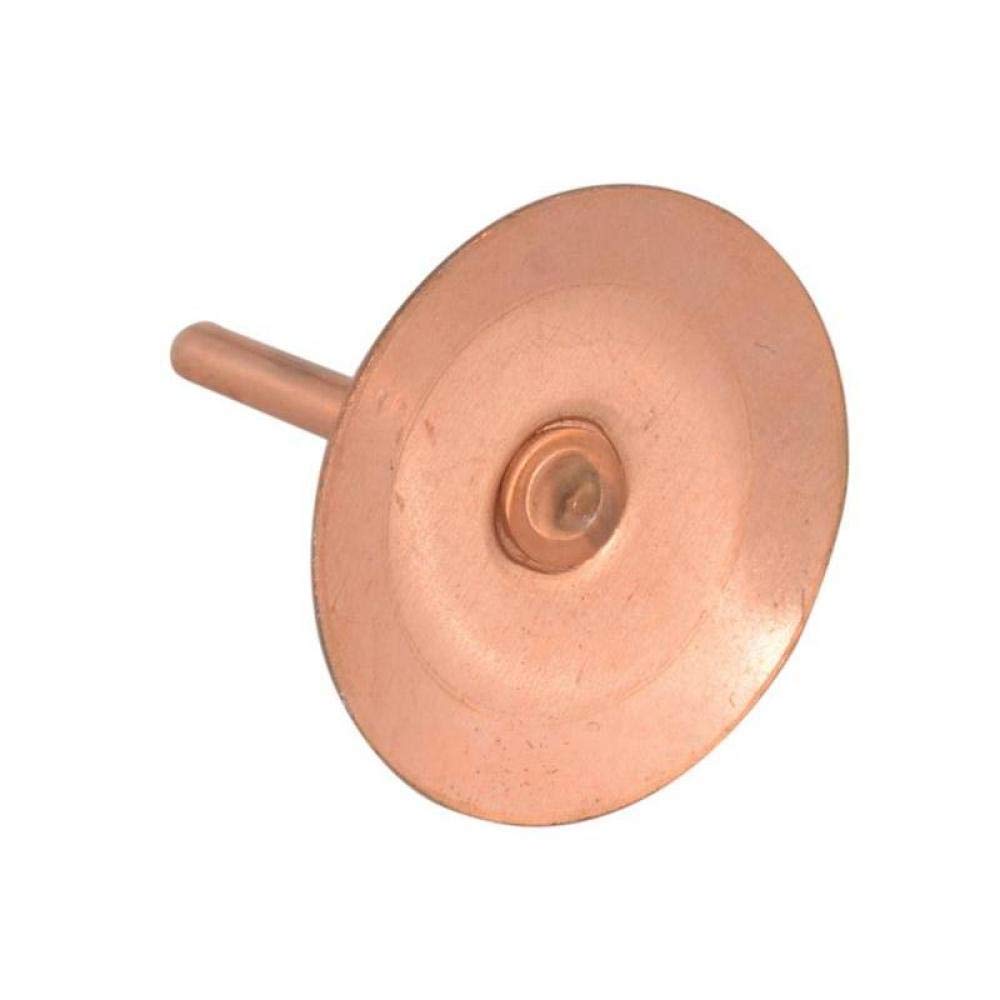 ForgeFix Copper Disc Rivets 20 x 20 x 1.5mm (Pack 100)
