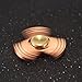 DaLanZom Fidget Spinner Toy Made of Titanium Alloy Ceramic Bearing 3+ Minutes Spinning Time High-Speed EDC Focus Toy for Killing Time (Rose Gold)
