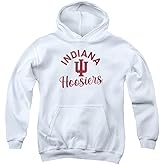 LOGOVISION Indiana University Official Hoosiers Youth Kids Boy/Girls Kids Boy/Girls Pull-Over Hoodie Sweatshirt