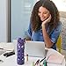 Lifefactory 22-Ounce BPA-Free Glass Water Bottle with Flip Cap and Protective Silicone Sleeve, Ocean